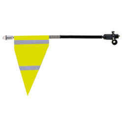 M-WAVE SF LED safety flagpole (MOQ 200)