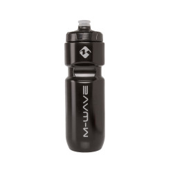 M-WAVE PBO 750 water bottle black (MOQ 50)