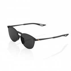LEGERE ROUND - Polished Black - Smoke lens