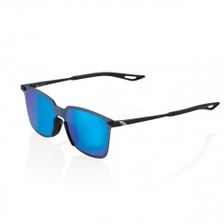 LEGERE SQUARE - Soft Tact Black - Blue Multilayer Mirror
