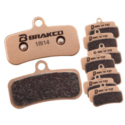 Boite de 25 paires Sintered XTR XTR, XT , Deore , ZEE, Saint , TRP: Q