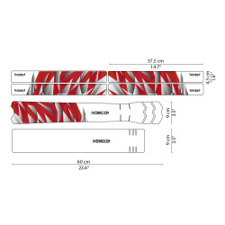 Sticker de cadre Countries Canada Flag (SUR COMMANDE)