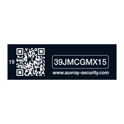 Sticker de marquage antivol