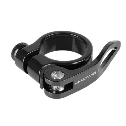 M-WAVE Clampy QR collier de serrage selle noir (MOQ 100)